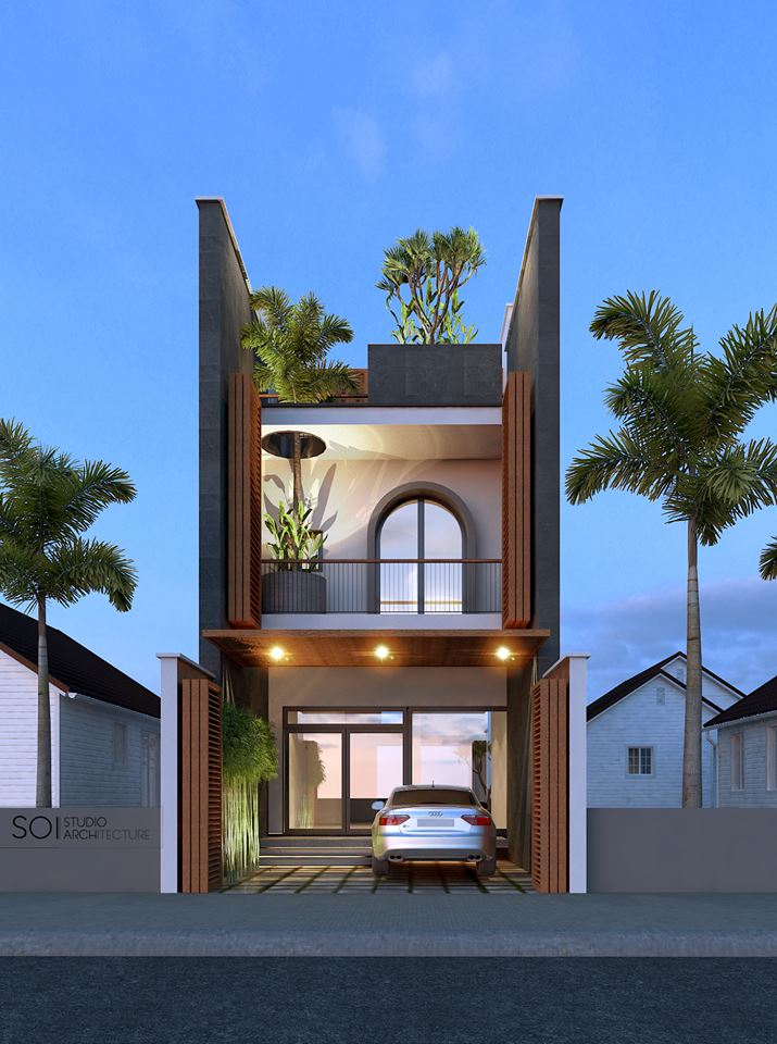 thiết kế Nhà 2 tầng tại Quảng Bình LaSach House 0 1536639930
