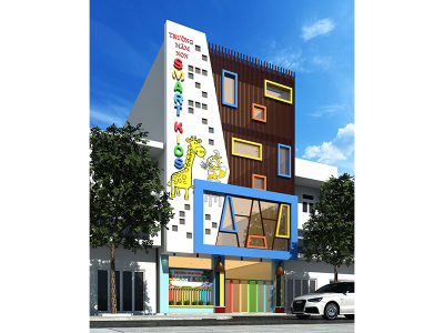 Thiết kế Công Trình Công Cộng tại Đà Nẵng Smart Kids School