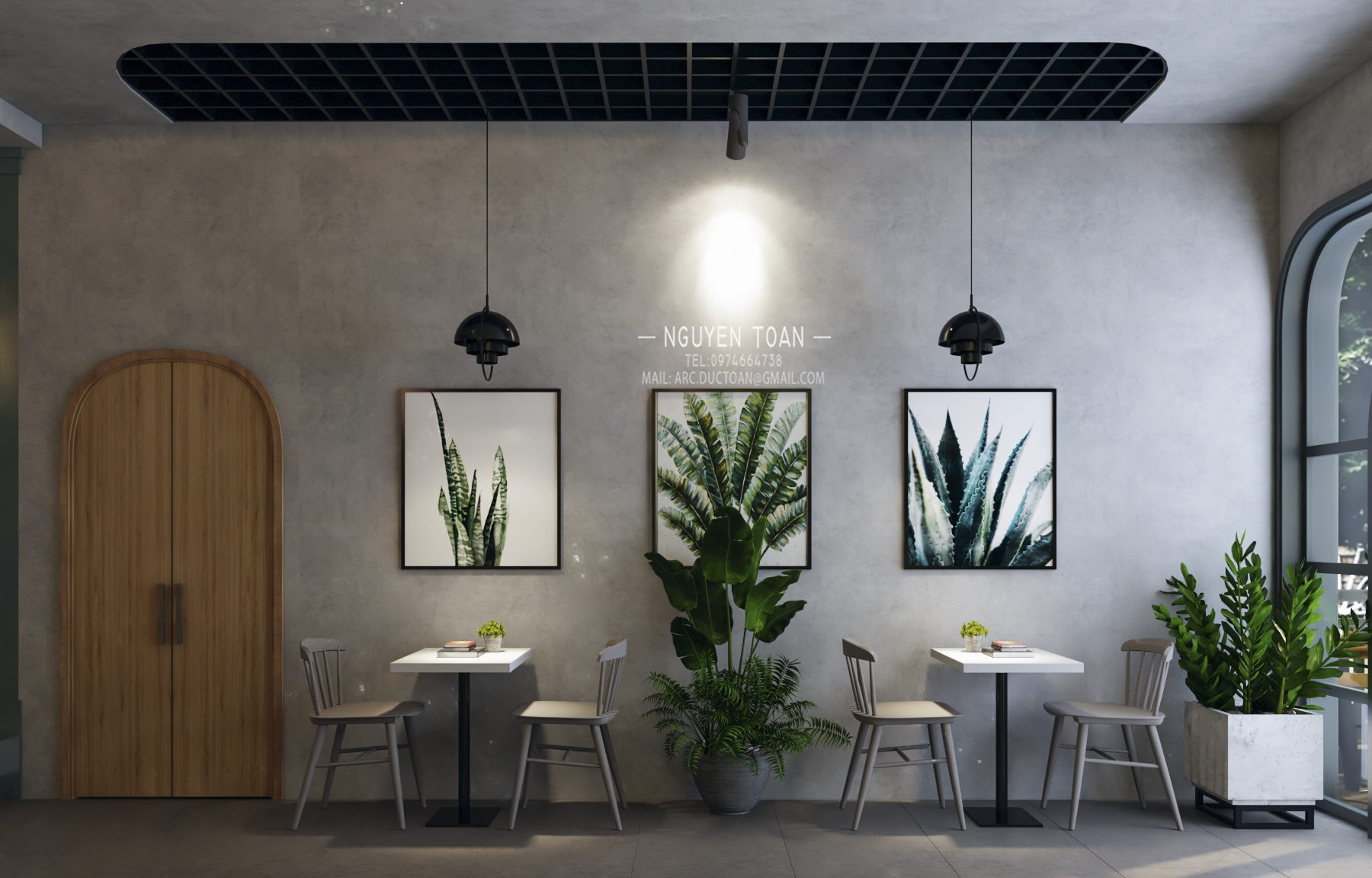 Thiết kế nội thất Cafe tại Hồ Chí Minh TROPICAL-COFFEE 1577943912 1