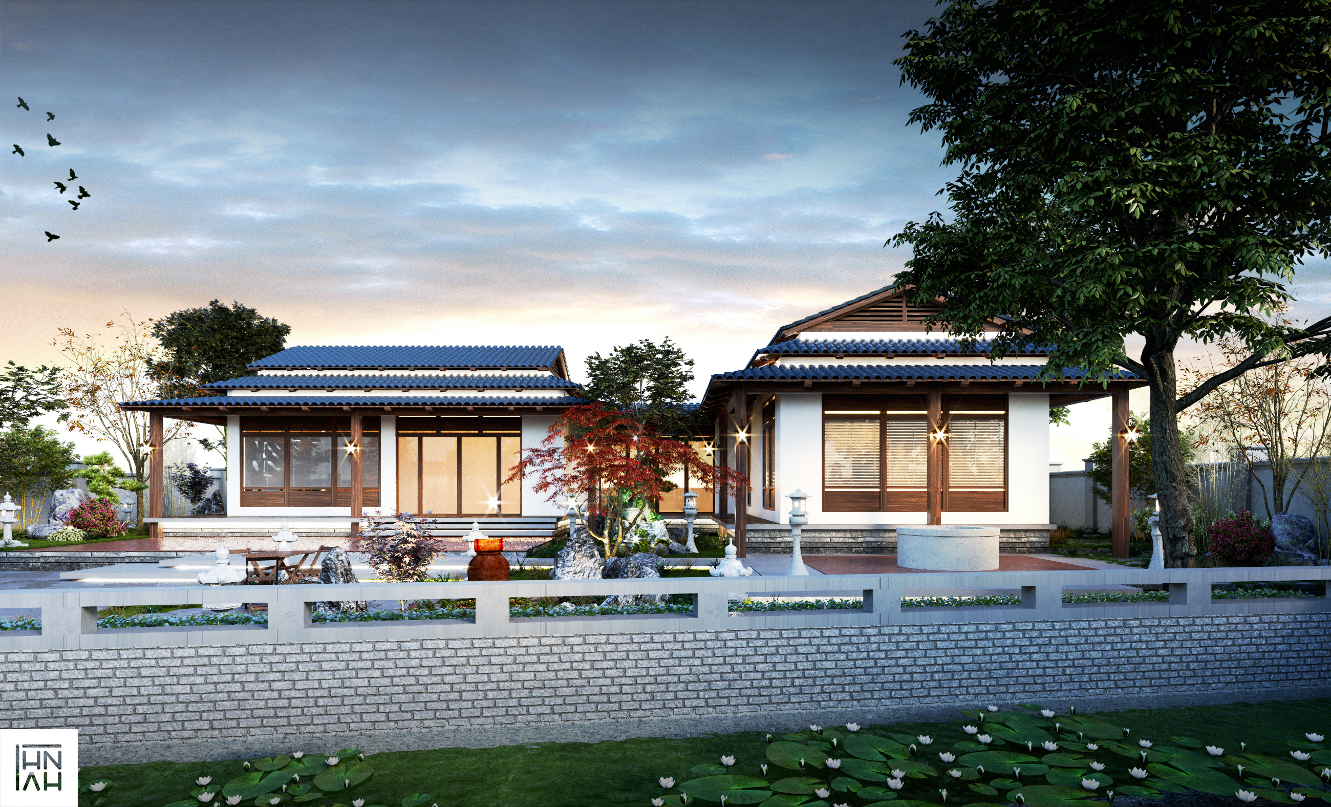 thiết kế Biệt Thự tại Hà Nội Giang Villa 2 1566897864