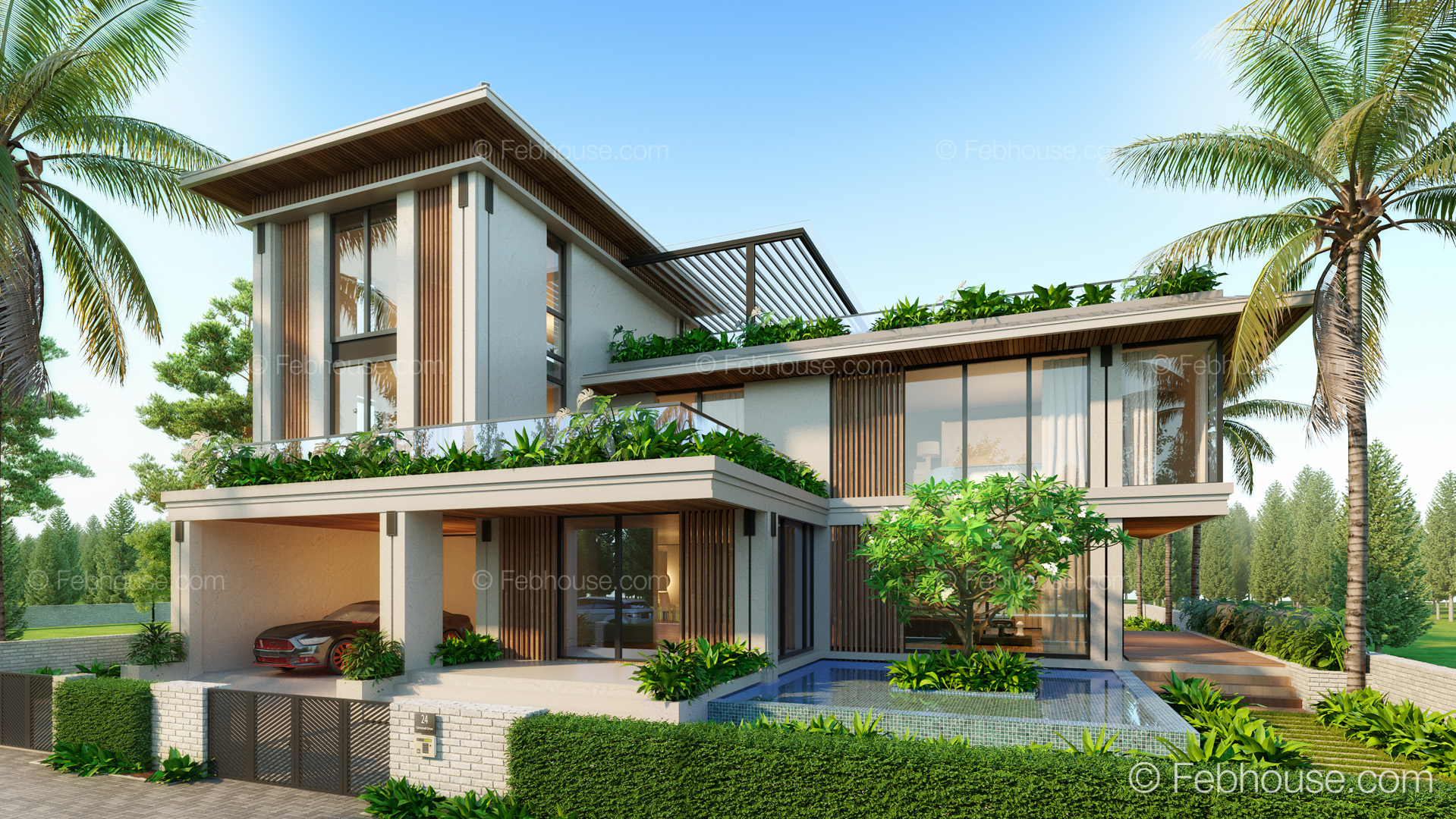 Thiết kế Biệt Thự tại Đà Nẵng SH-MAISON  nhà vườn ven biển phong cách đương đại 1660599475 2