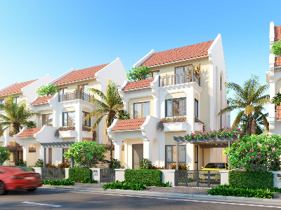 Thiết kế Biệt Thự tại Hà Nội Biệt Thự Đơn Lập - Phong Cách Hội An