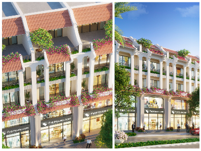 Thiết kế Nhà Mặt Phố tại Đà Nẵng Shophouse - Hội An