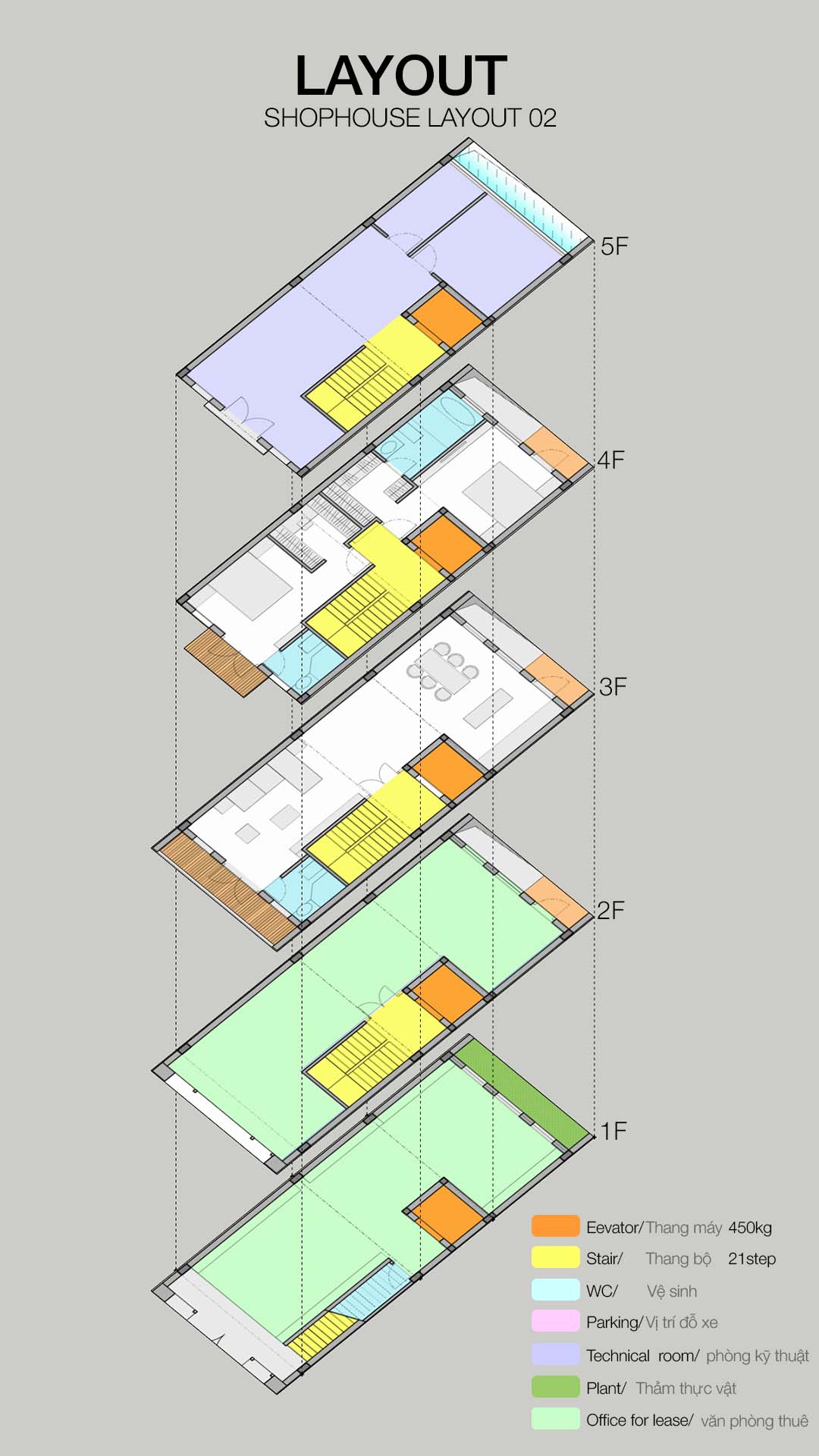 Thiết kế Nhà Mặt Phố tại Hà Nội Nhà phố thương mại - phong cách Santorini 1659967254 4