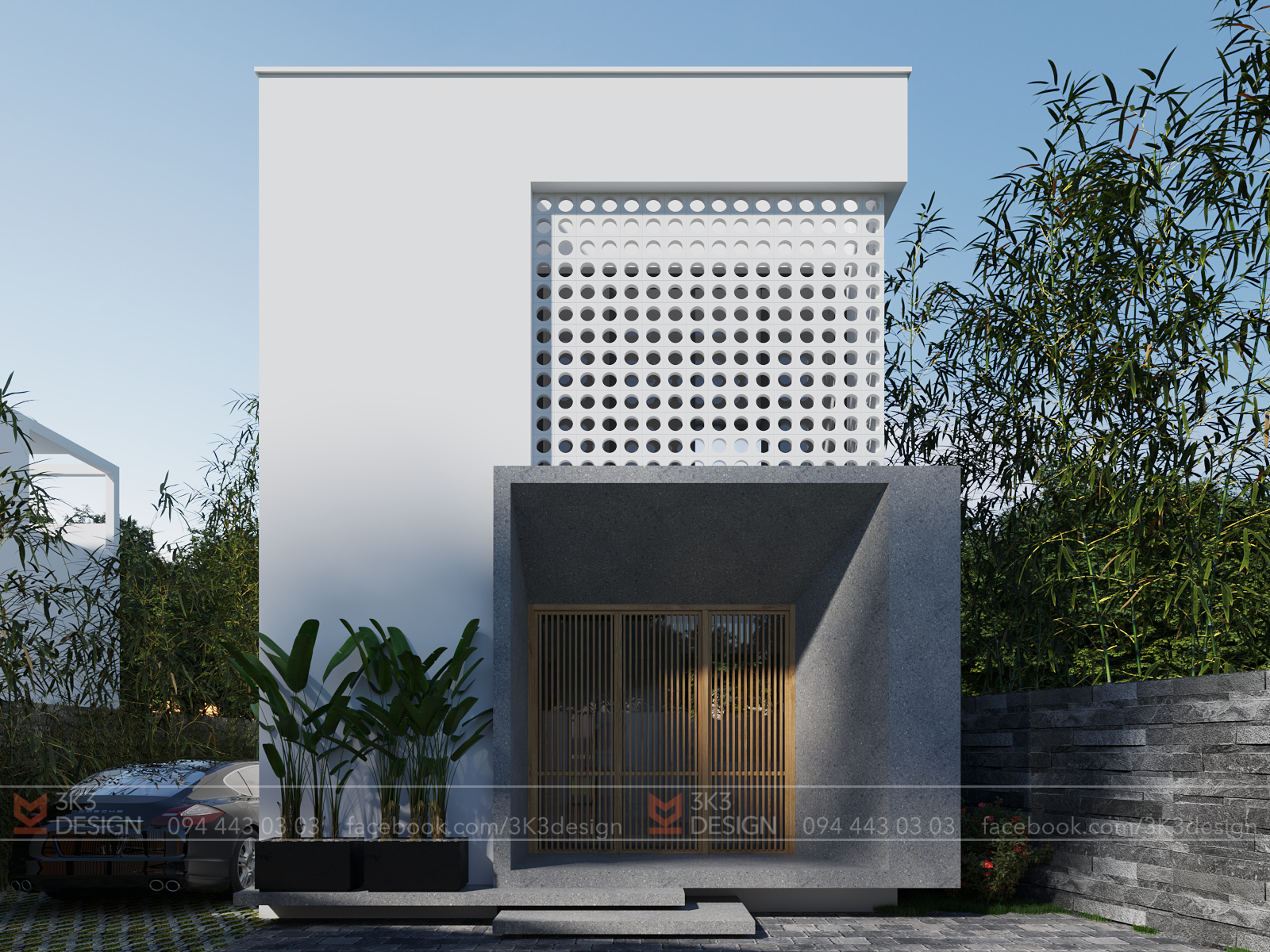 Thiết kế Nhà Mặt Phố tại Hà Nội Kiến trúc - Nội thất nhà phố NH House 1598259508 0