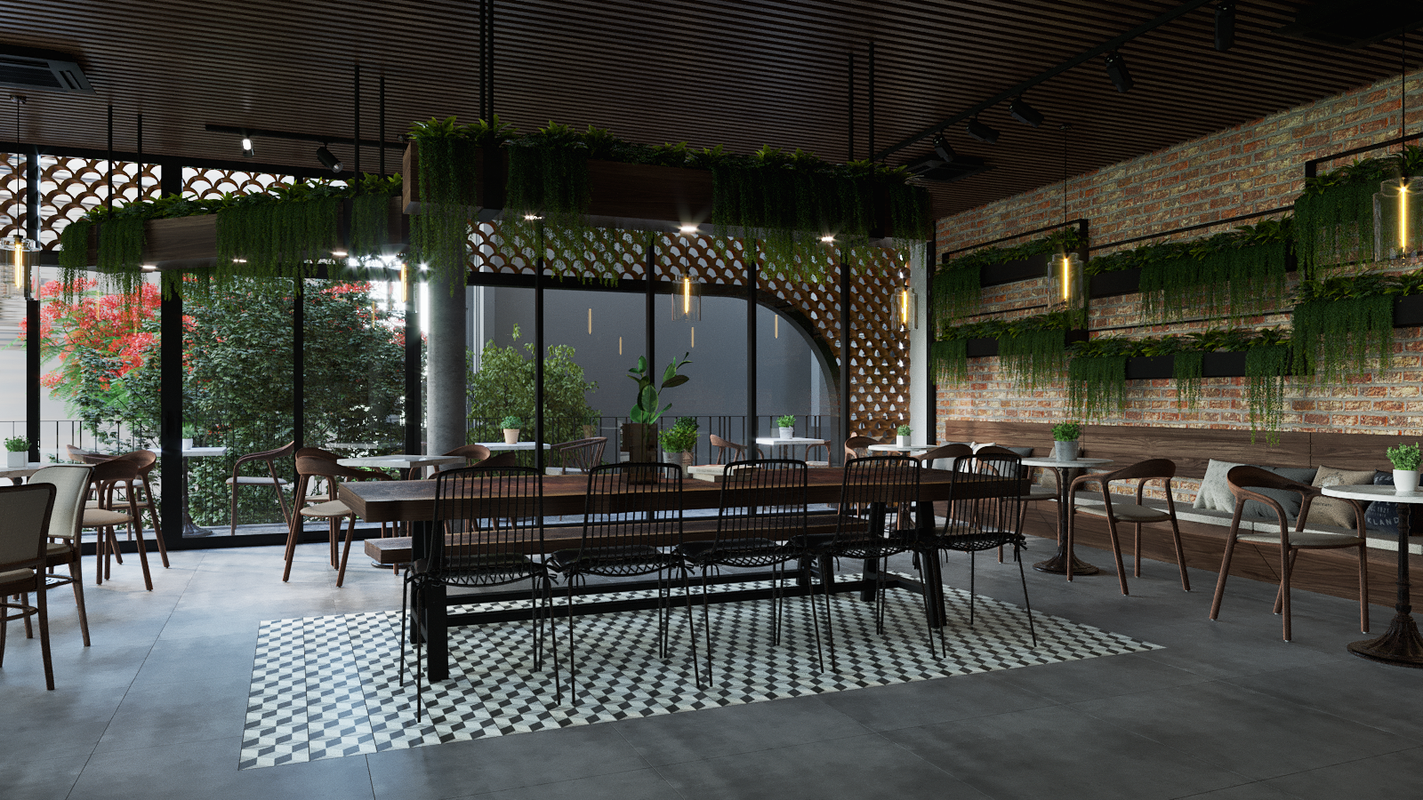 Thiết kế nội thất Cafe tại Hà Nam PL COFFEE 1621241743 8