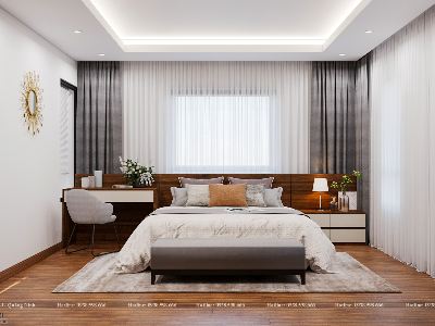 Thiết kế nội thất Khách Sạn tại Quảng Ninh căn mẫu khu du lịch Bái tử long