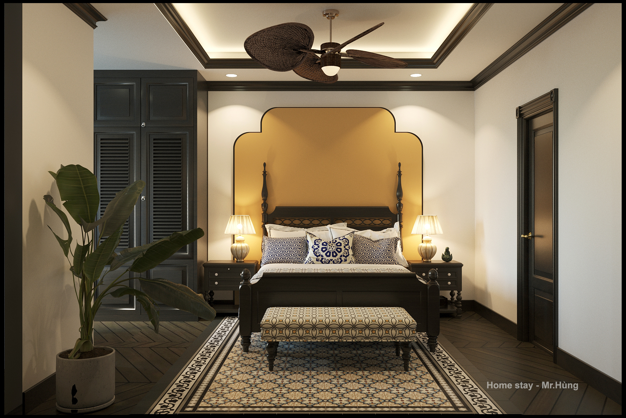 Thiết kế nội thất Khách Sạn tại Quảng Ninh homestay indochine 1627034235 7
