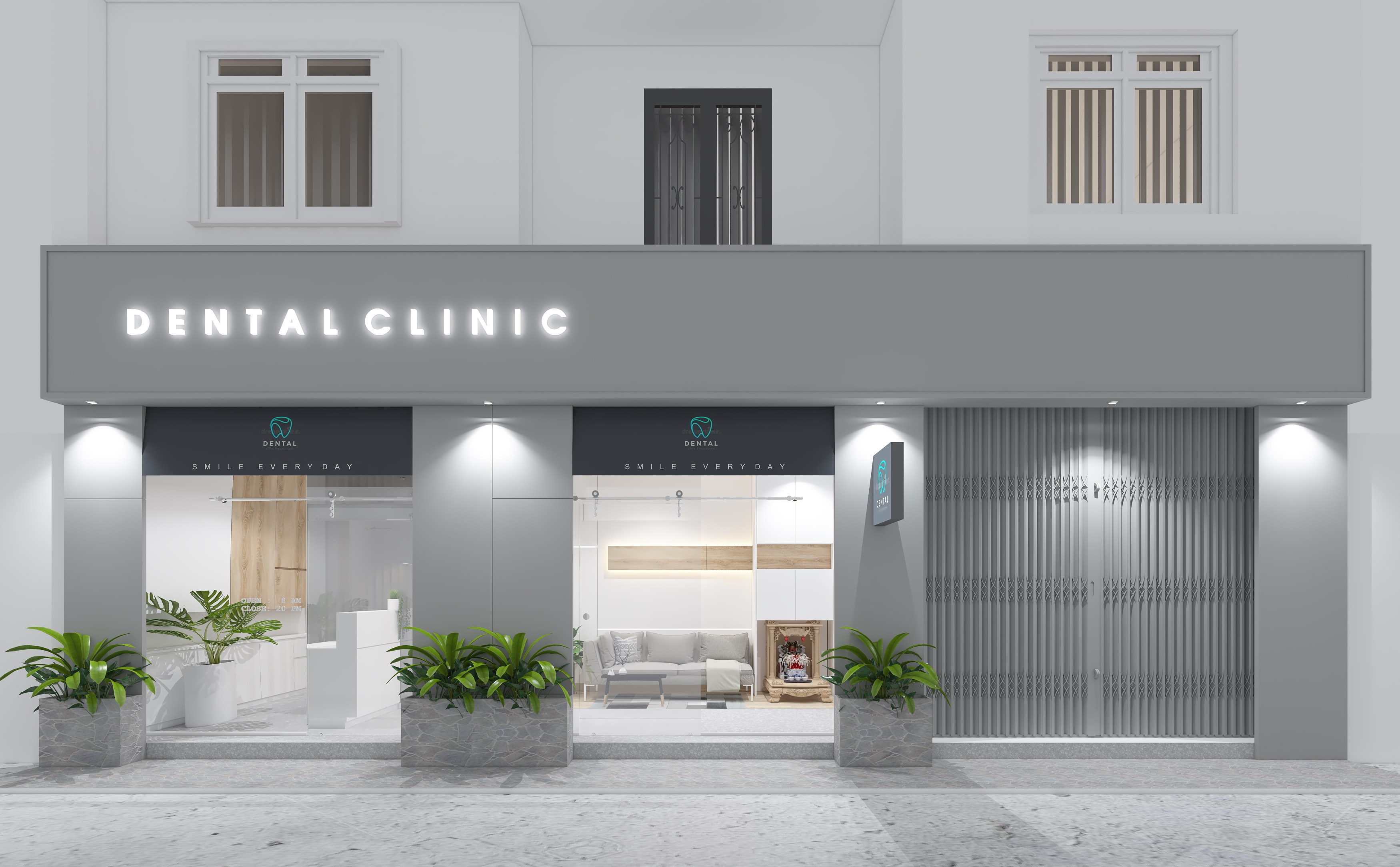 Thiết kế nội thất Công Trình Công Cộng tại Hồ Chí Minh Việt Dental Clinic 1600428223 6