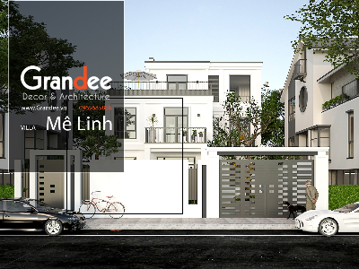 Thiết kế Biệt Thự tại Hà Nội Biệt thự Mê Linh !