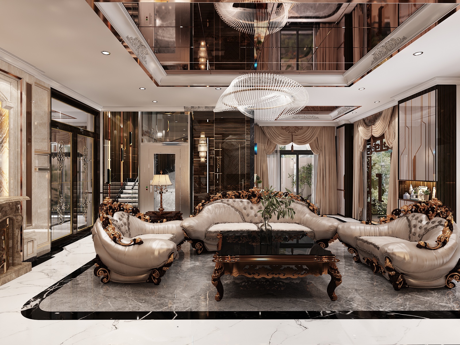 Thiết kế nội thất Biệt Thự tại Hồ Chí Minh BIỆT THỰ BÌNH TÂN 1645236520 7