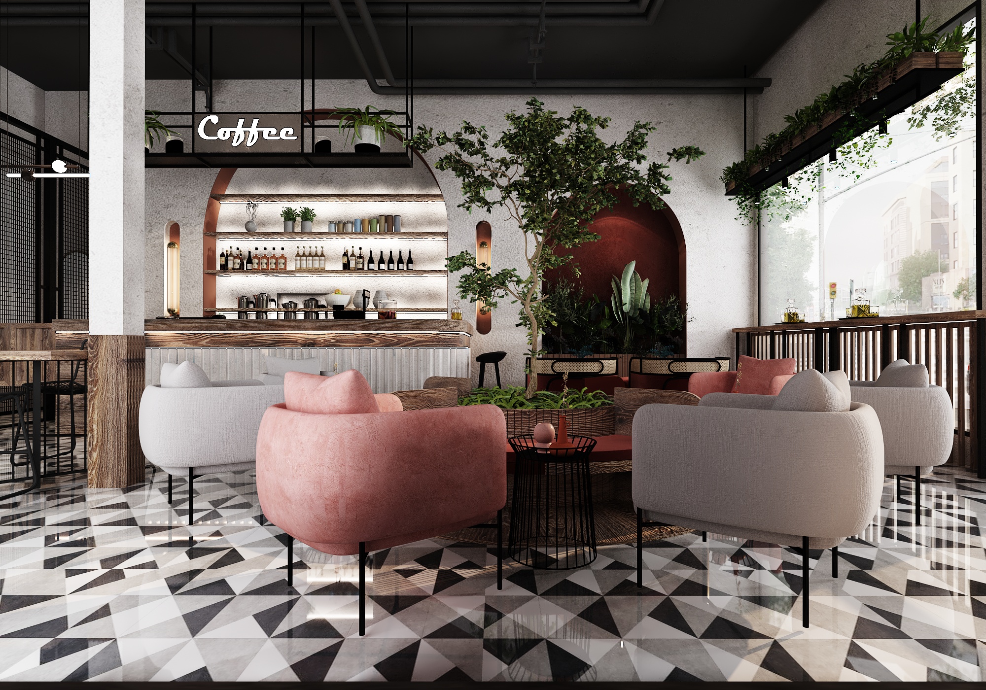 Thiết kế nội thất Cafe tại Hồ Chí Minh CAFE 1592912916 3