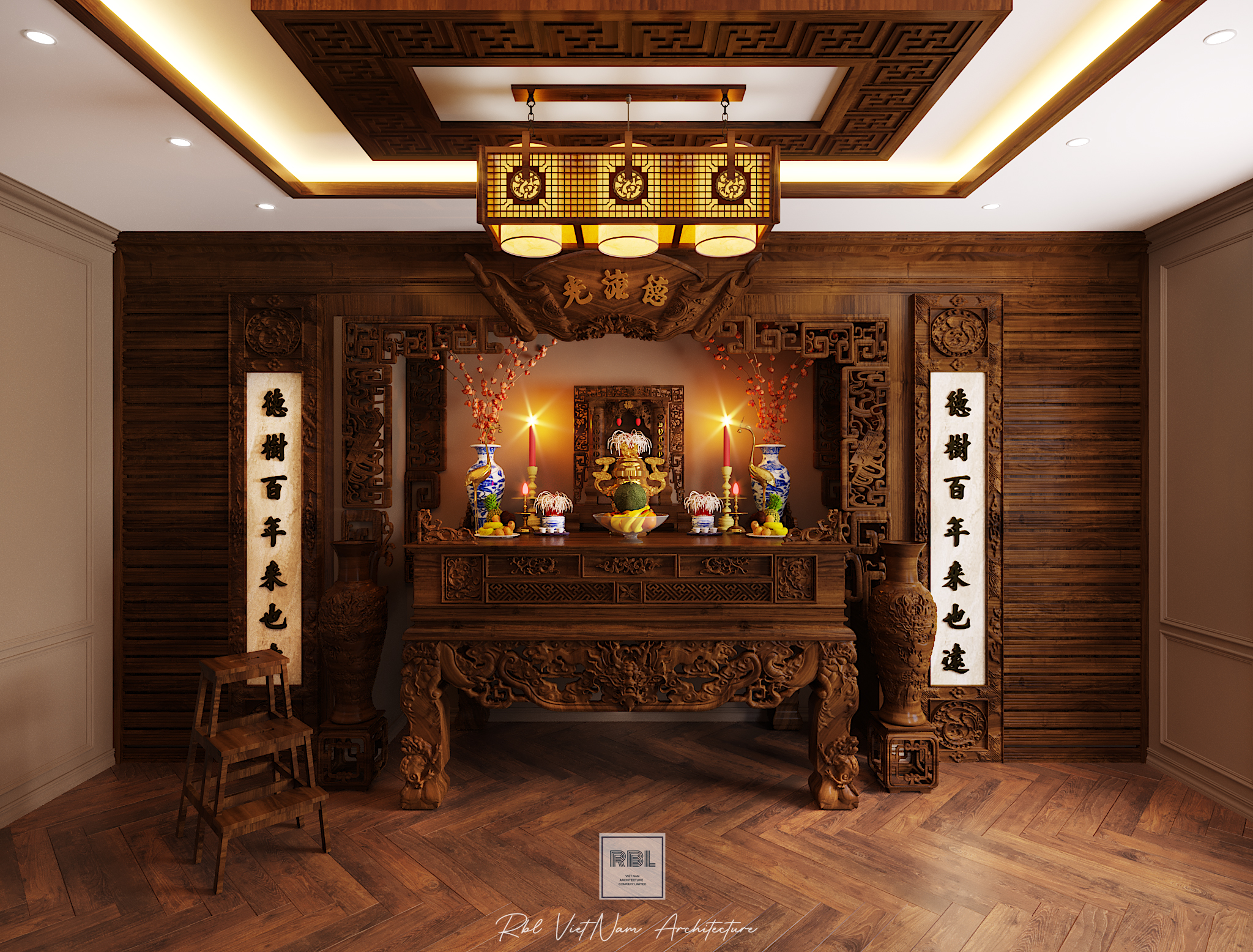 Thiết kế nội thất Biệt Thự tại Hà Nội Biệt Thự Tân Mai 1665146770 16