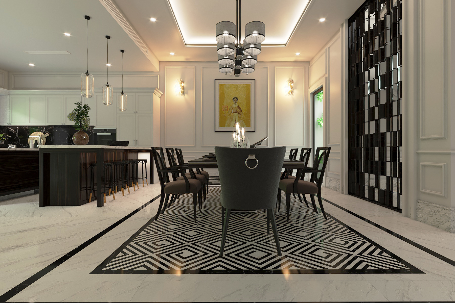 Thiết kế nội thất Biệt Thự tại Bắc Ninh BIỆT THỰ BẮC NINH. 1619574337 8