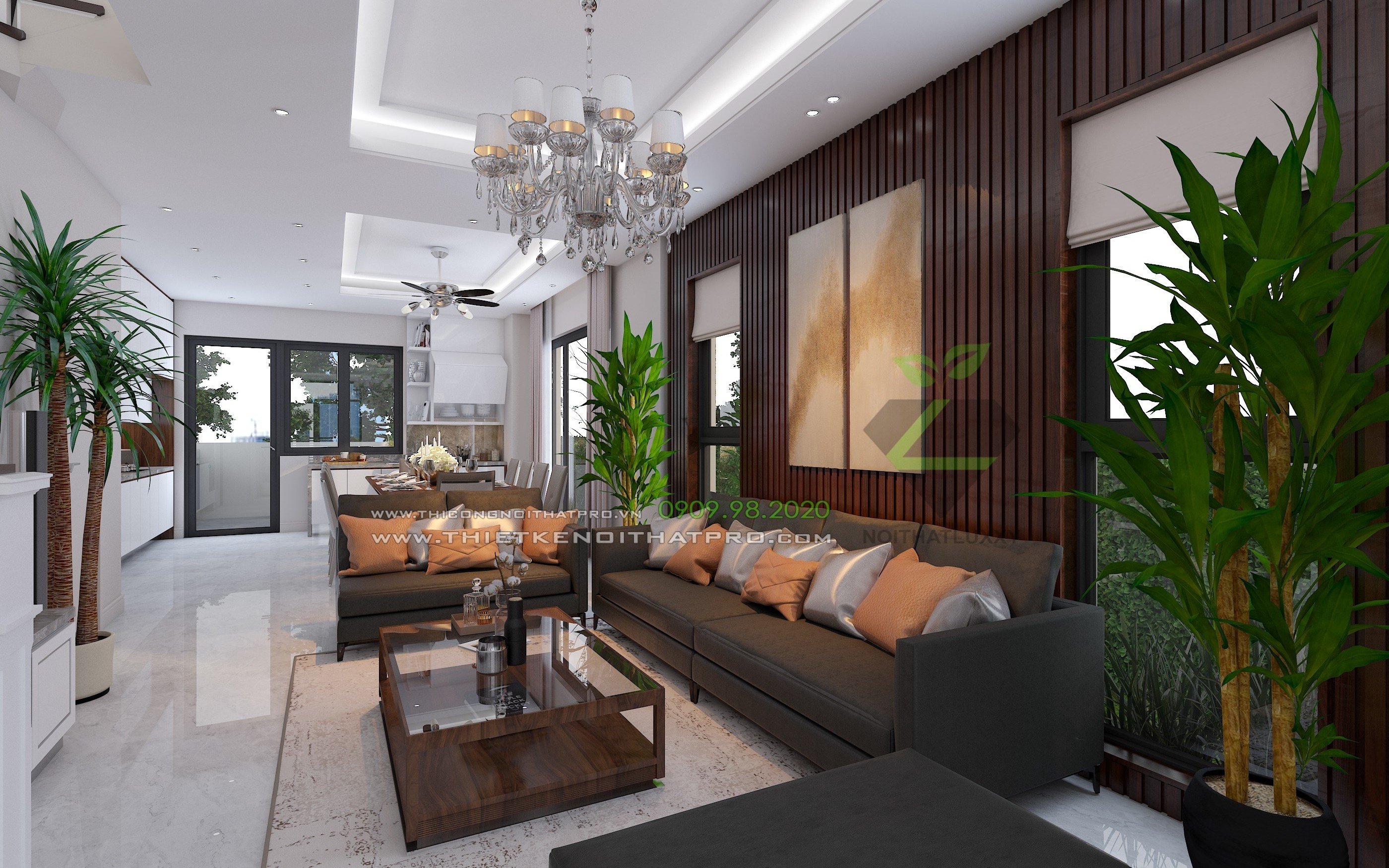 thiết kế nội thất Biệt Thự tại Hà Nội BIỆT THỰ vinhomes thang long 35 1570432784