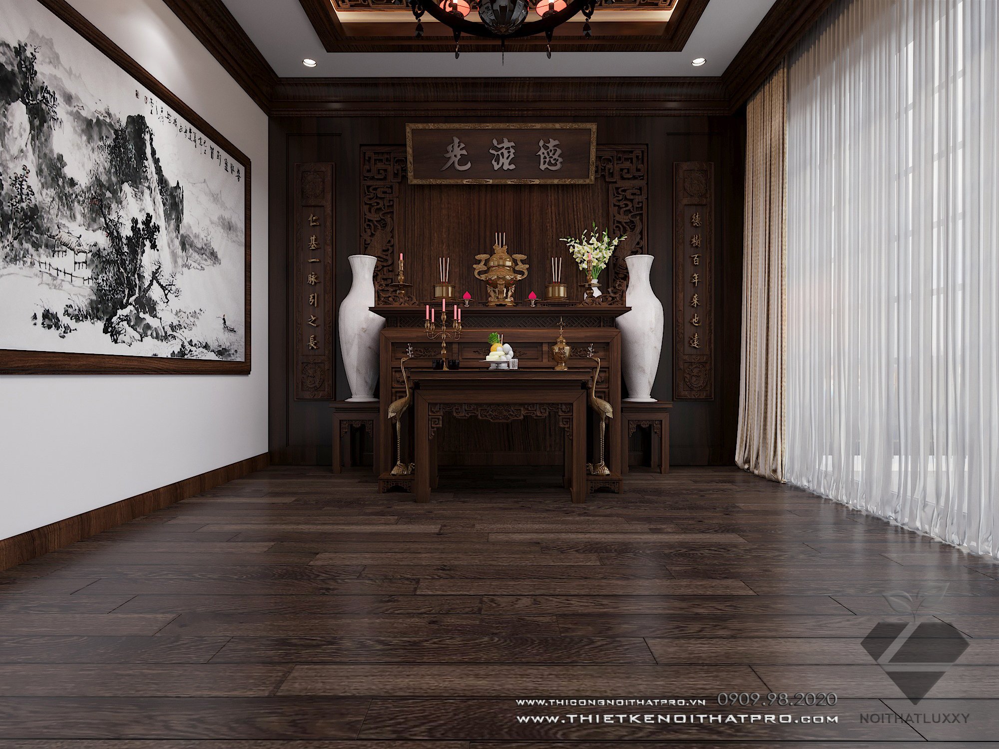 Thiết kế nội thất Biệt Thự tại Hà Nội Biệt thự Vinhomes the Hảmony 1599550170 52