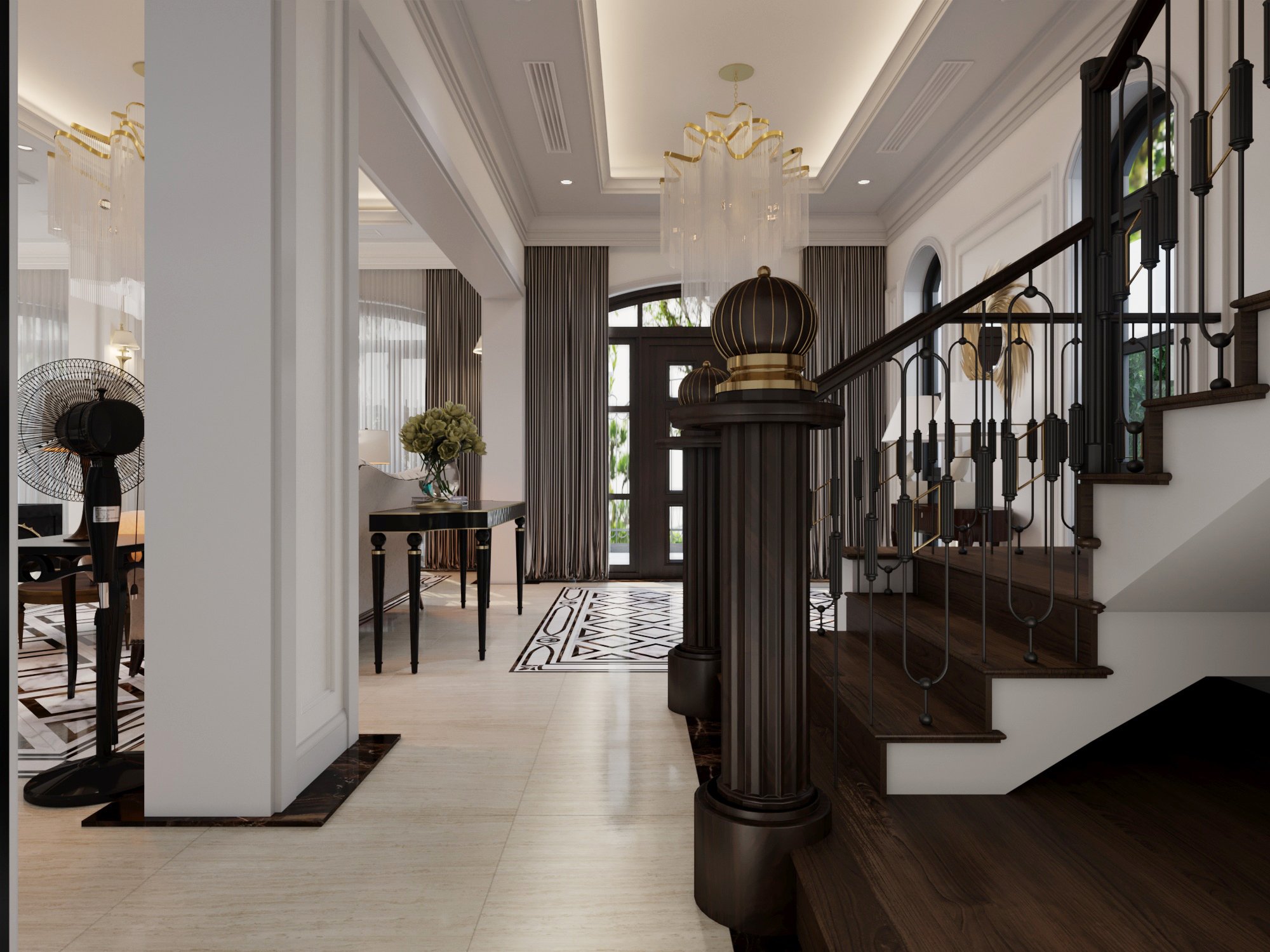Thiết kế nội thất Biệt Thự tại Hải Phòng BIỆT THỰ VIN HP 1593508233 2