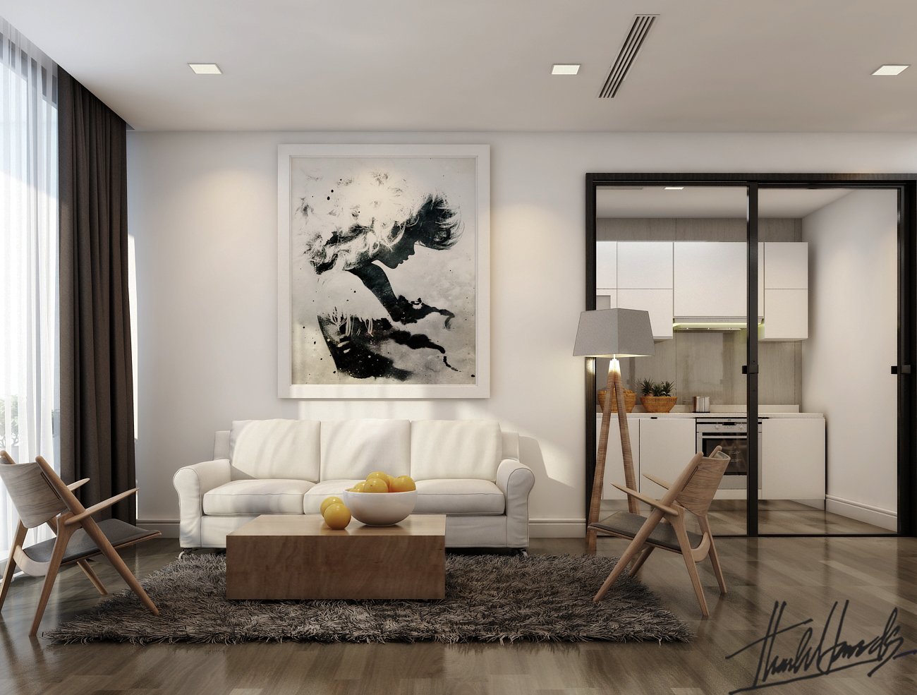thiết kế nội thất chung cư tại Hà Nội chung cư mandarin . 19 1568273681