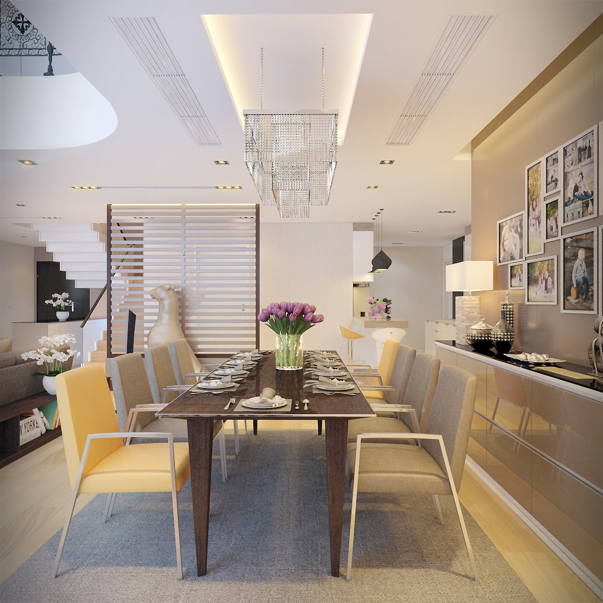 thiết kế nội thất chung cư tại Hà Nội Duplex mandari garden 19 1568689284