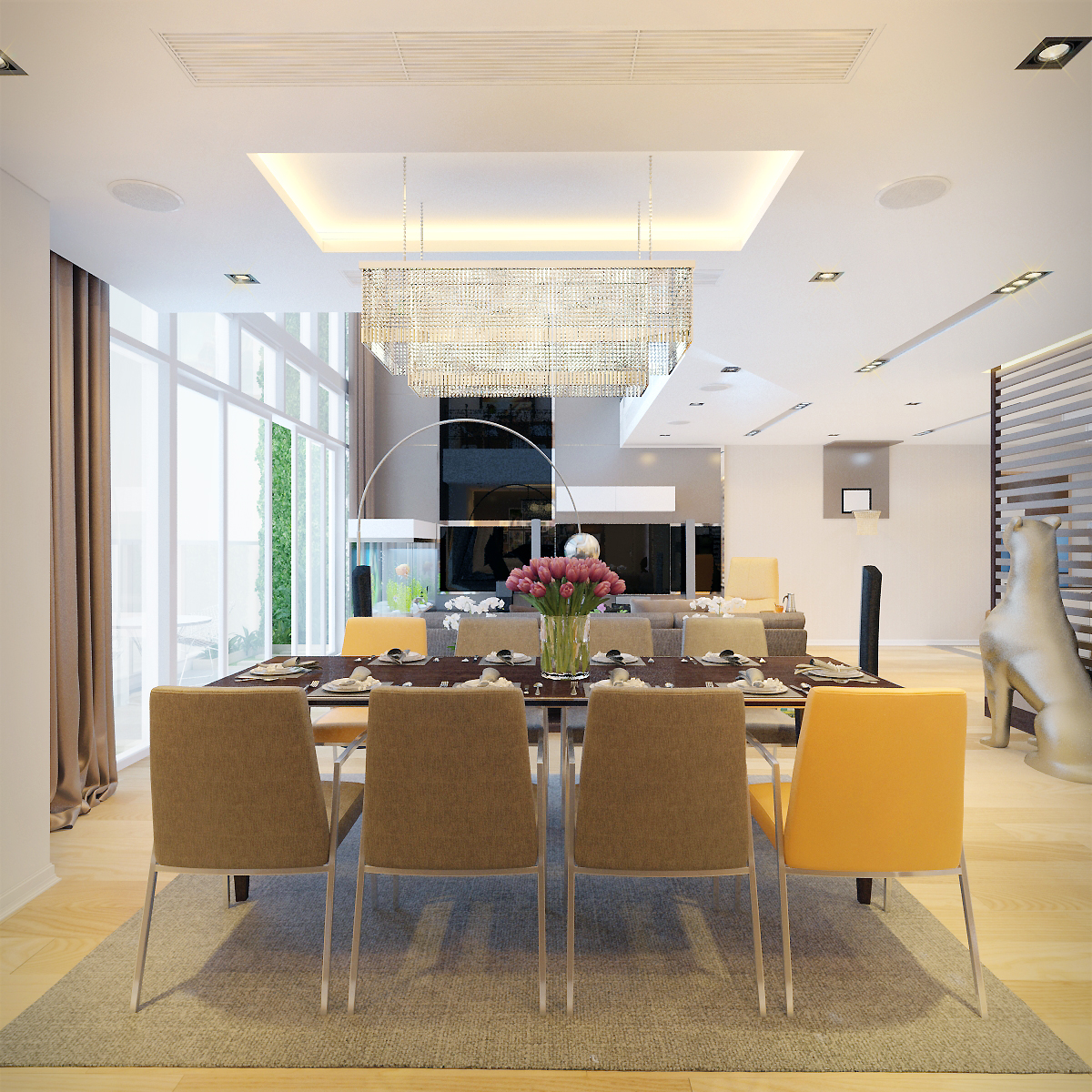 thiết kế nội thất chung cư tại Hà Nội Duplex mandari garden 23 1568689285