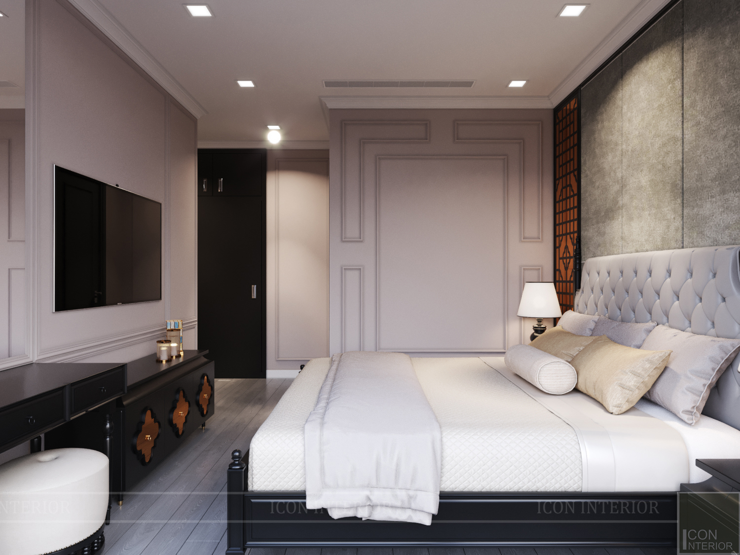 Thiết kế nội thất Chung Cư tại Hồ Chí Minh Vinhomes Golden River Lux6 1583805357 9