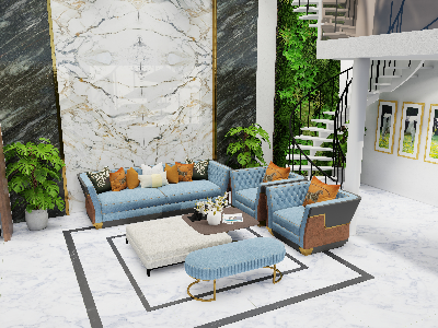 Thiết kế Nhà Mặt Phố tại Hà Nội nhà phố 01