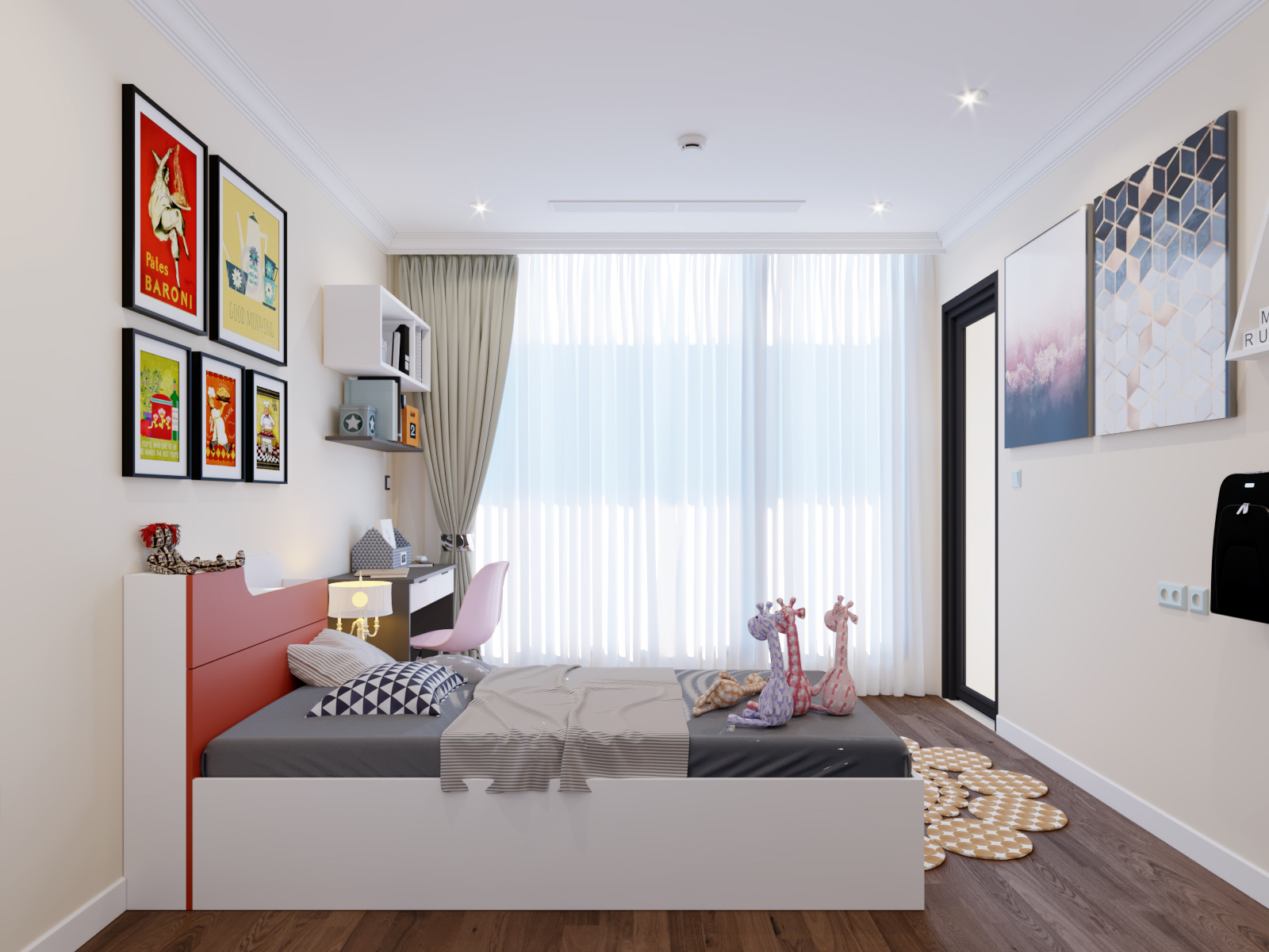 thiết kế nội thất chung cư tại Hà Nội Green Pearl Minh Khai 0 1567785735