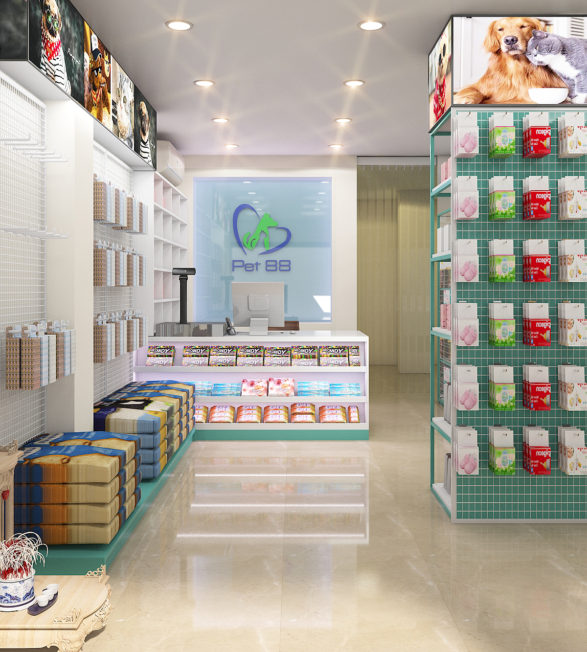 Thiết kế nội thất Shop tại Hà Nội shop Pet 1665526915 1