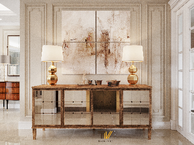 Thiết kế nội thất Biệt Thự tại Hà Nội Villa Vinhome Gardenia