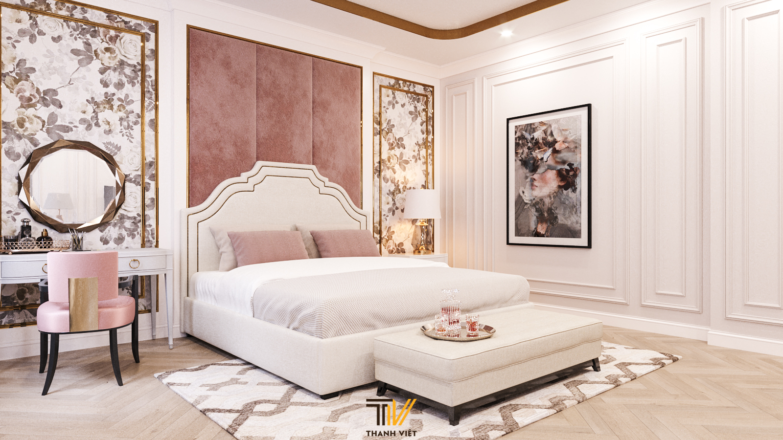 Thiết kế nội thất Biệt Thự tại Hà Nội Villa Vinhome Gardenia 1597738719 5