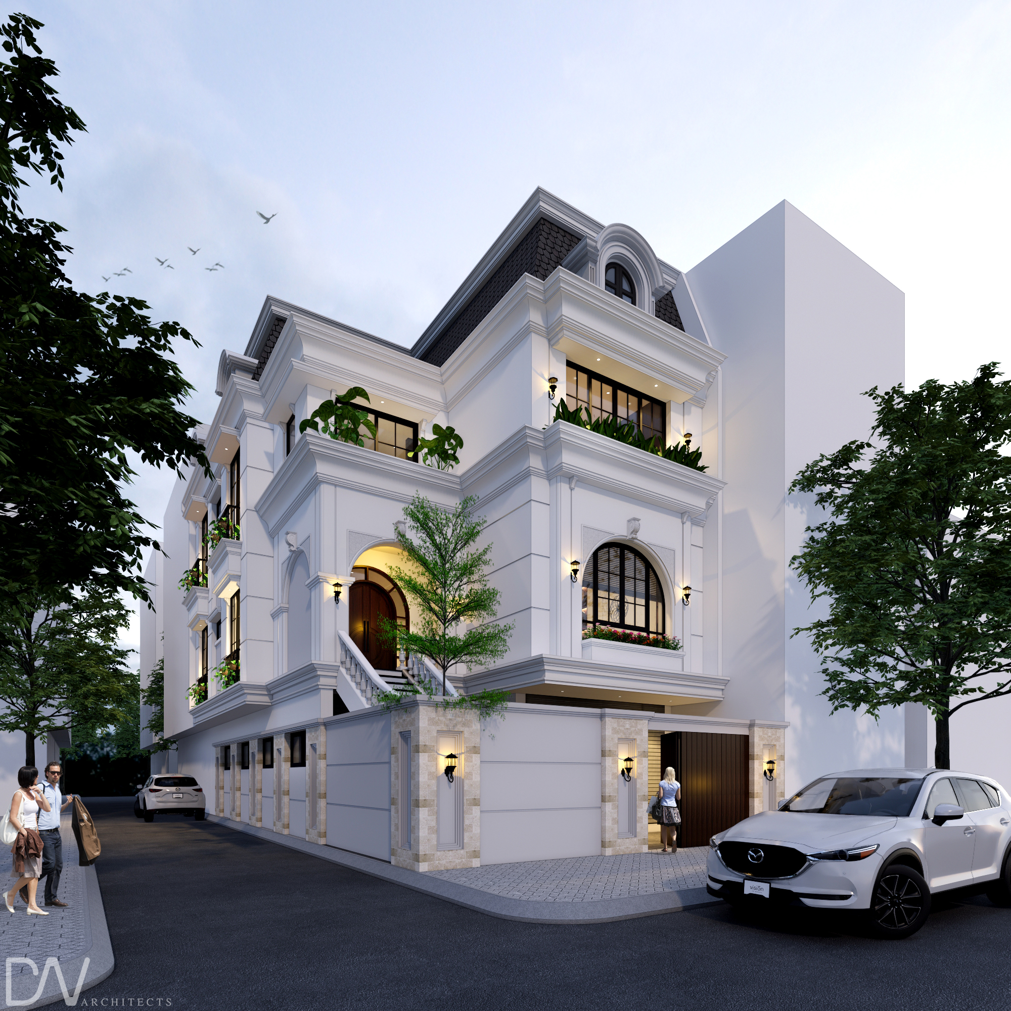 Thiết kế Biệt Thự tại Hà Nội Hieu House 1657383953 0