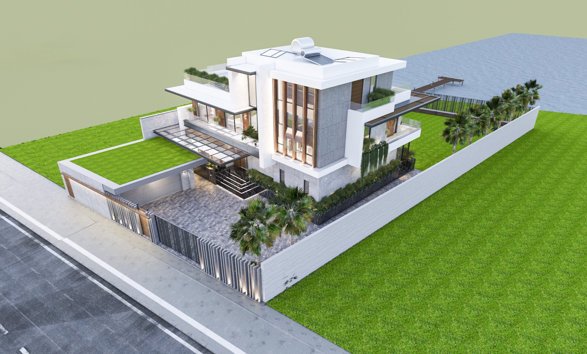 Thiết kế Biệt Thự tại Hồ Chí Minh Mr Lĩnh's Villa 1626188547 10