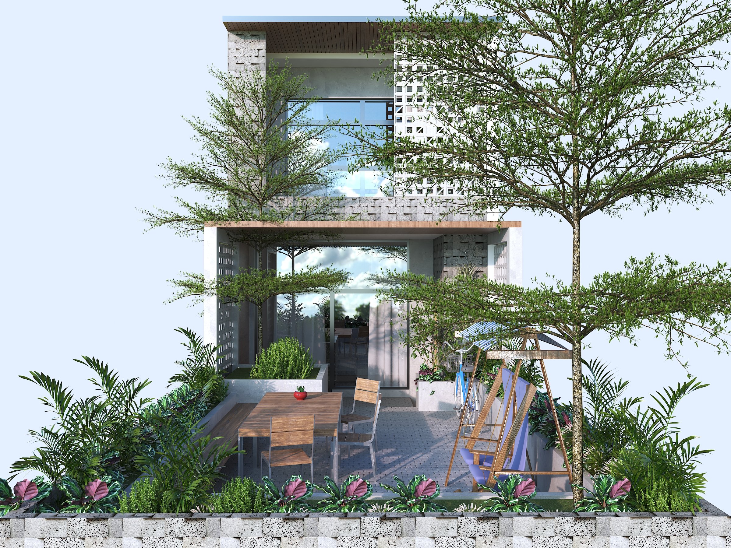 Thiết kế Nhà tại Bình Thuận Mr Tiến's House 1626190550 0