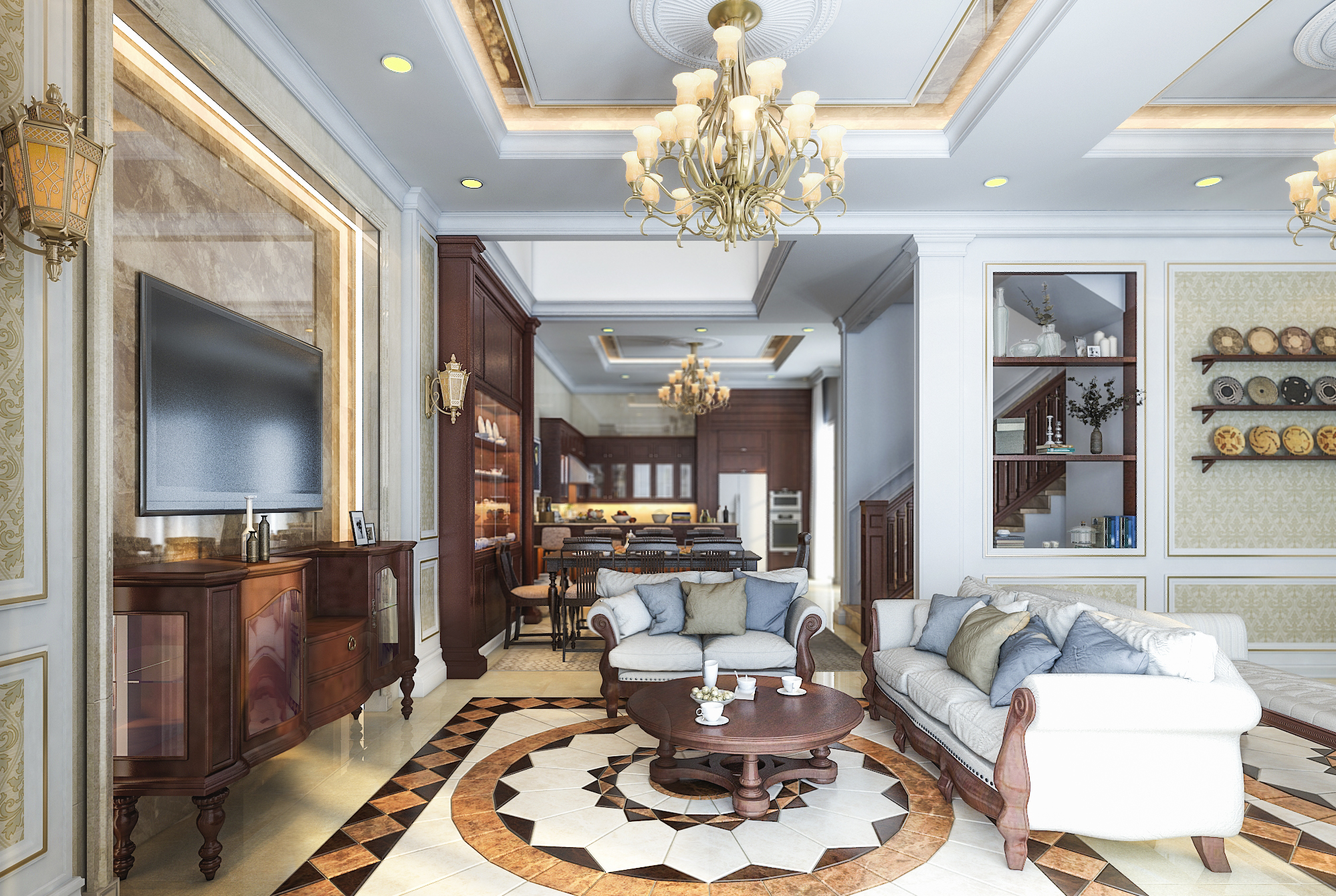 thiết kế nội thất Biệt Thự tại Hồ Chí Minh Mrs Lan's House 0 1544281272