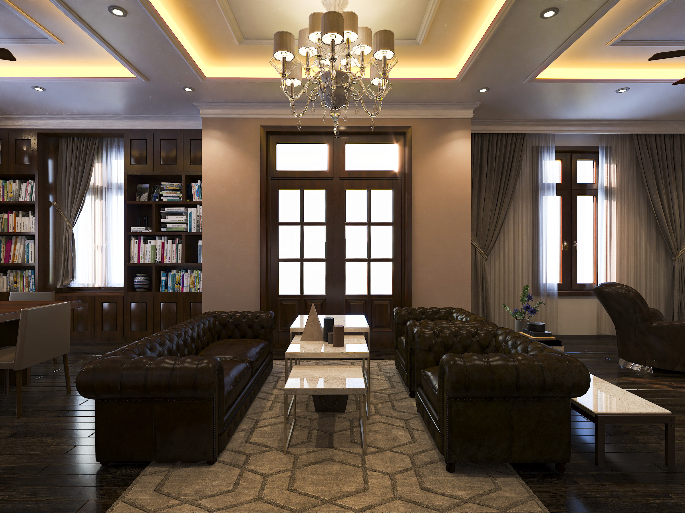 Thiết kế nội thất Biệt Thự tại Hồ Chí Minh Mr Huy's Villa 1626189305 37