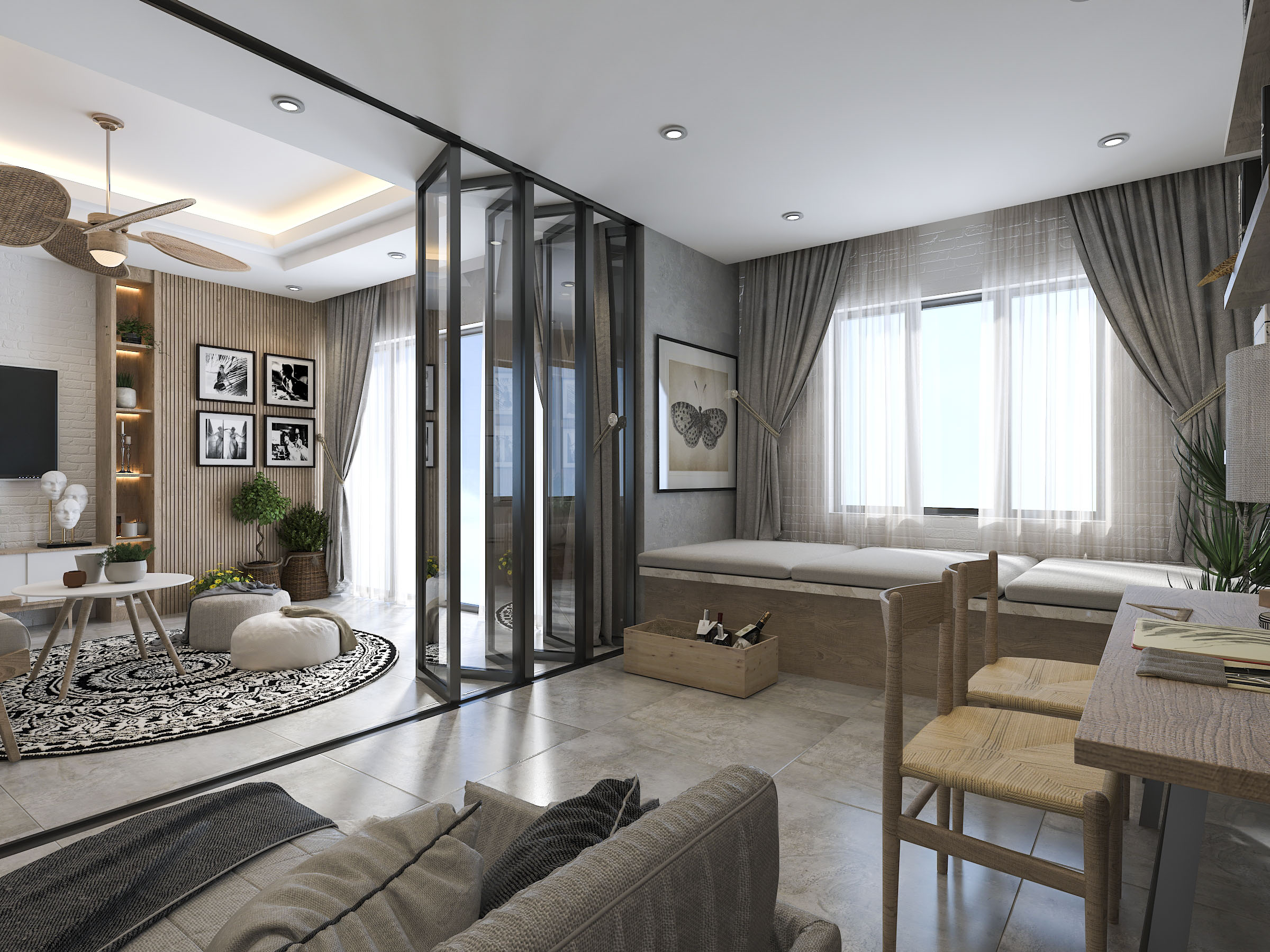 thiết kế nội thất chung cư tại Hồ Chí Minh Mr. Nguyên Apartment 0 1567594040