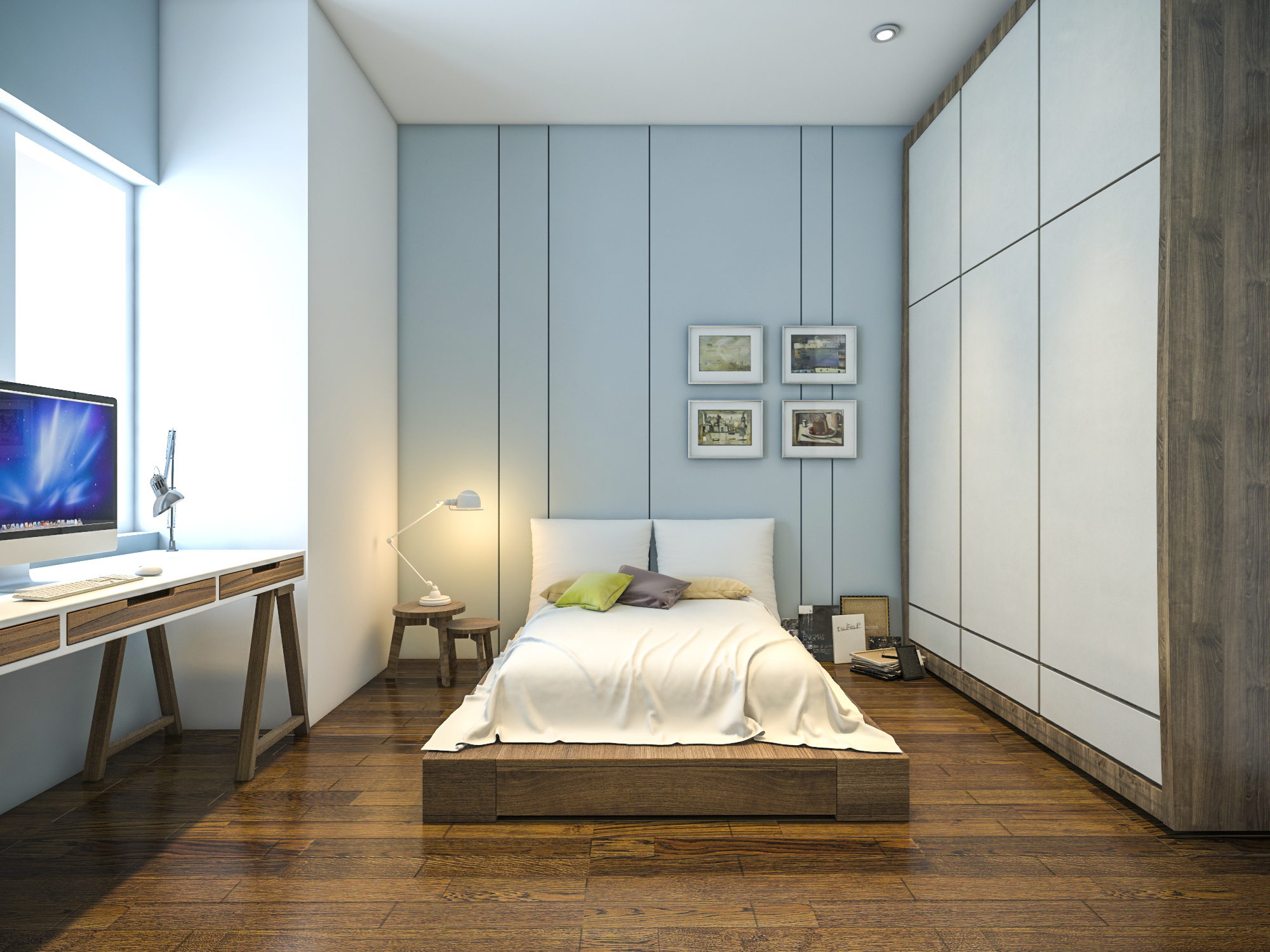 thiết kế nội thất chung cư tại Hồ Chí Minh Ms. Ly Apartment 22 1562574647