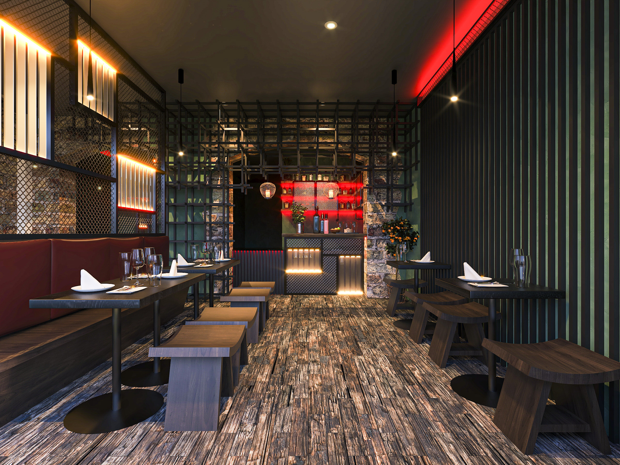 Thiết kế nội thất Nhà Hàng tại Hồ Chí Minh Mr Sơn's Restaurant 1681732818 2