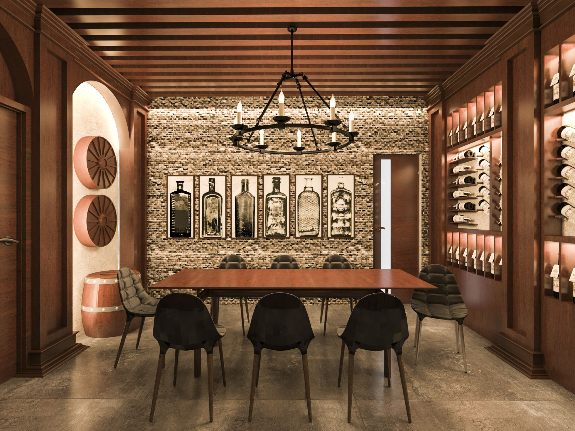 thiết kế nội thất Nhà Hàng tại Lâm Đồng Dalat Wonder Wine Cave 28 1561279342