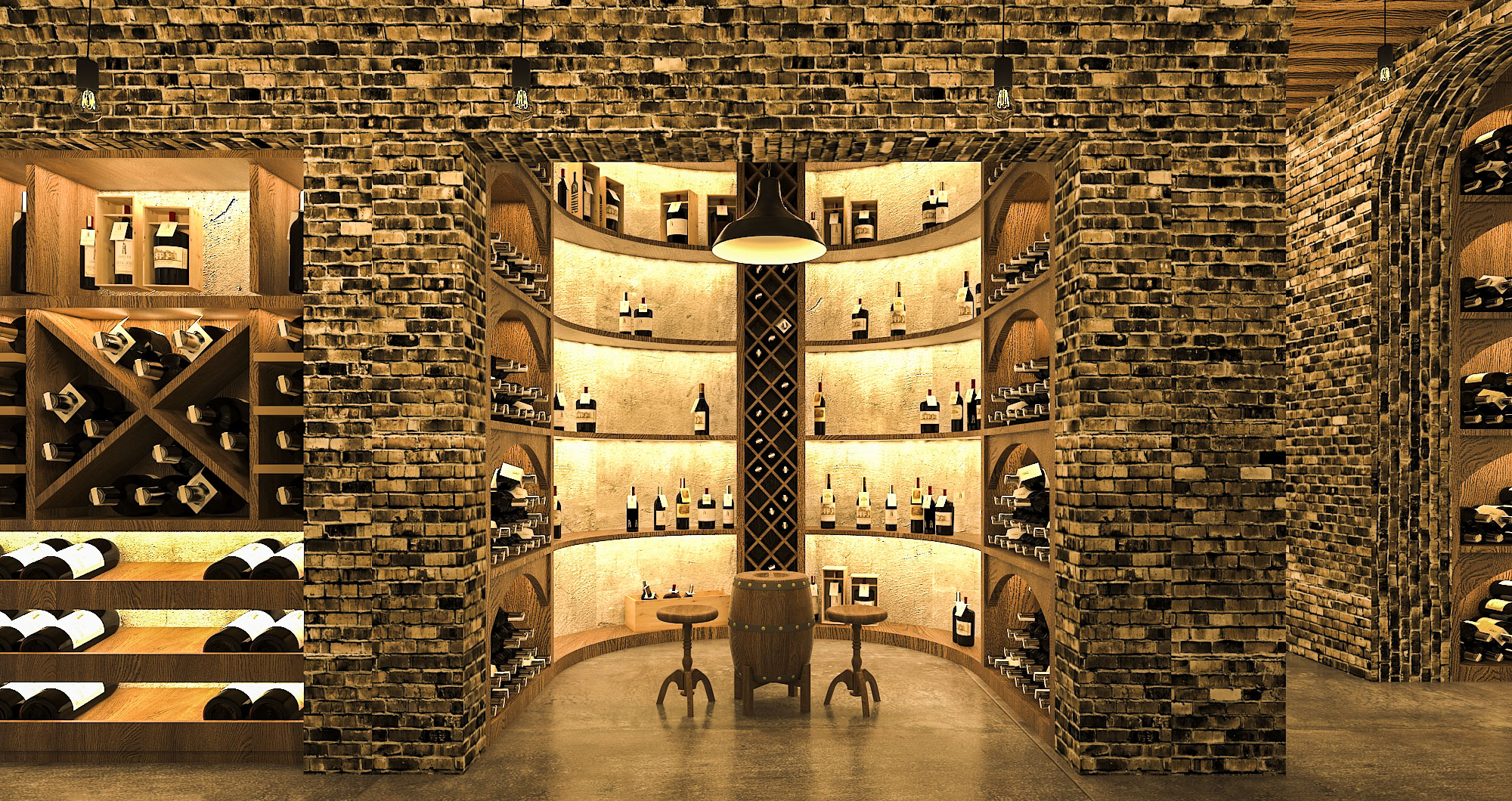 thiết kế nội thất Nhà Hàng tại Lâm Đồng Dalat Wonder Wine Cave 7 1561279331