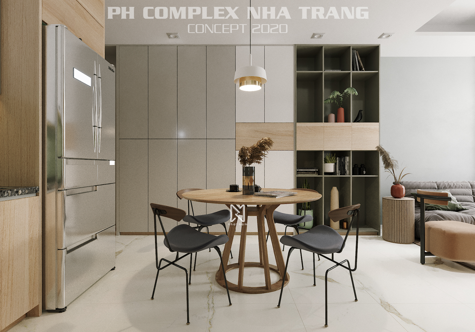 Thiết kế nội thất Chung Cư tại Khánh Hòa PH COMPLEX 001 1619288856 1