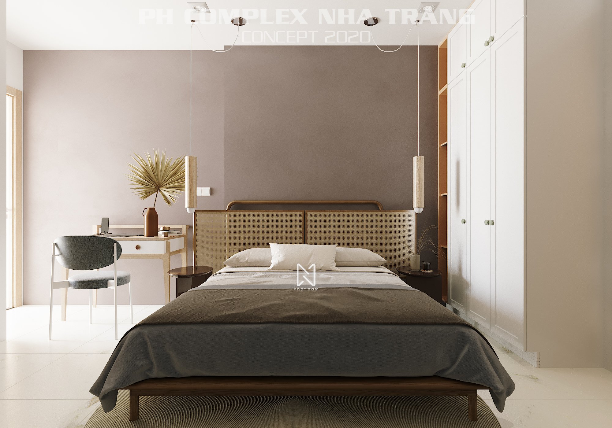 Thiết kế nội thất Chung Cư tại Khánh Hòa PH COMPLEX 001 1619288856 6