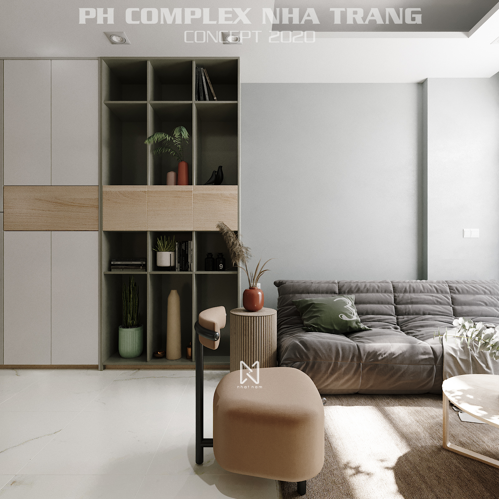 Thiết kế nội thất Chung Cư tại Khánh Hòa PH COMPLEX 001 1619288856 7