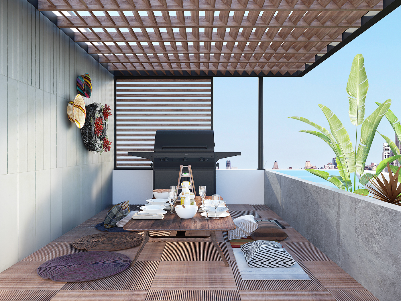 Thiết kế nội thất Nhà Mặt Phố tại Khánh Hòa HD Haus | Tropical Style 1586772713 11