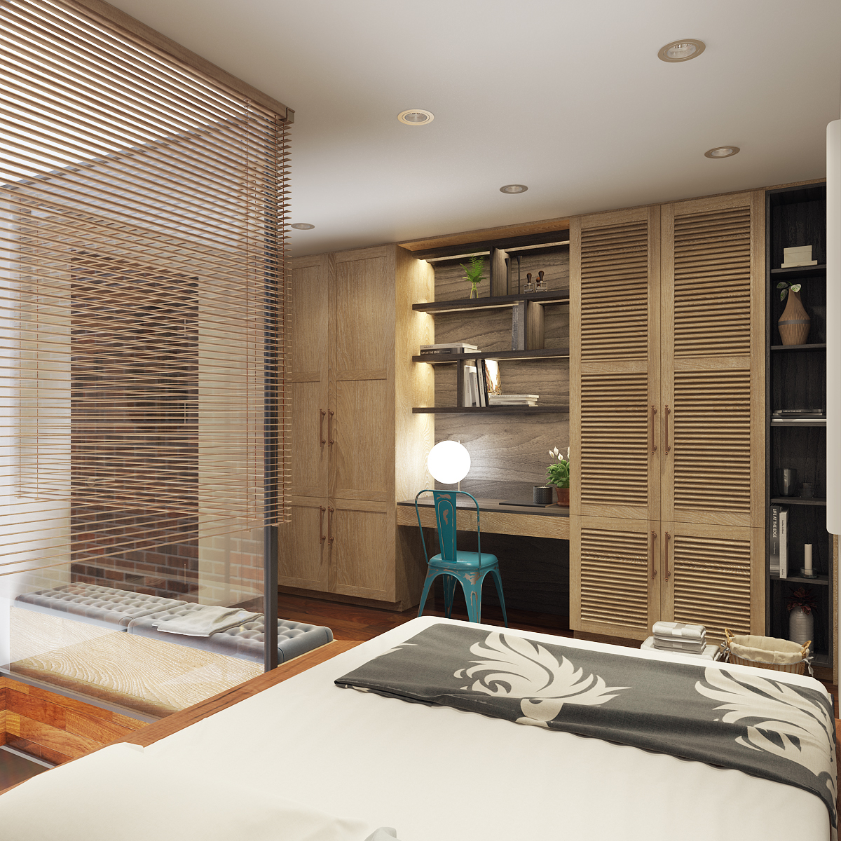 Thiết kế nội thất Nhà Mặt Phố tại Khánh Hòa HD Haus | Tropical Style 1586772713 12
