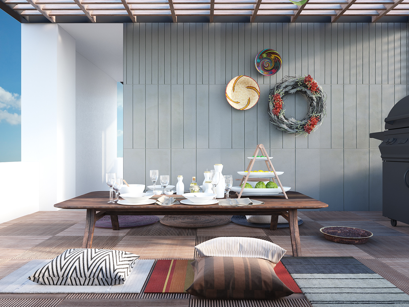 Thiết kế nội thất Nhà Mặt Phố tại Khánh Hòa HD Haus | Tropical Style 1586772713 13