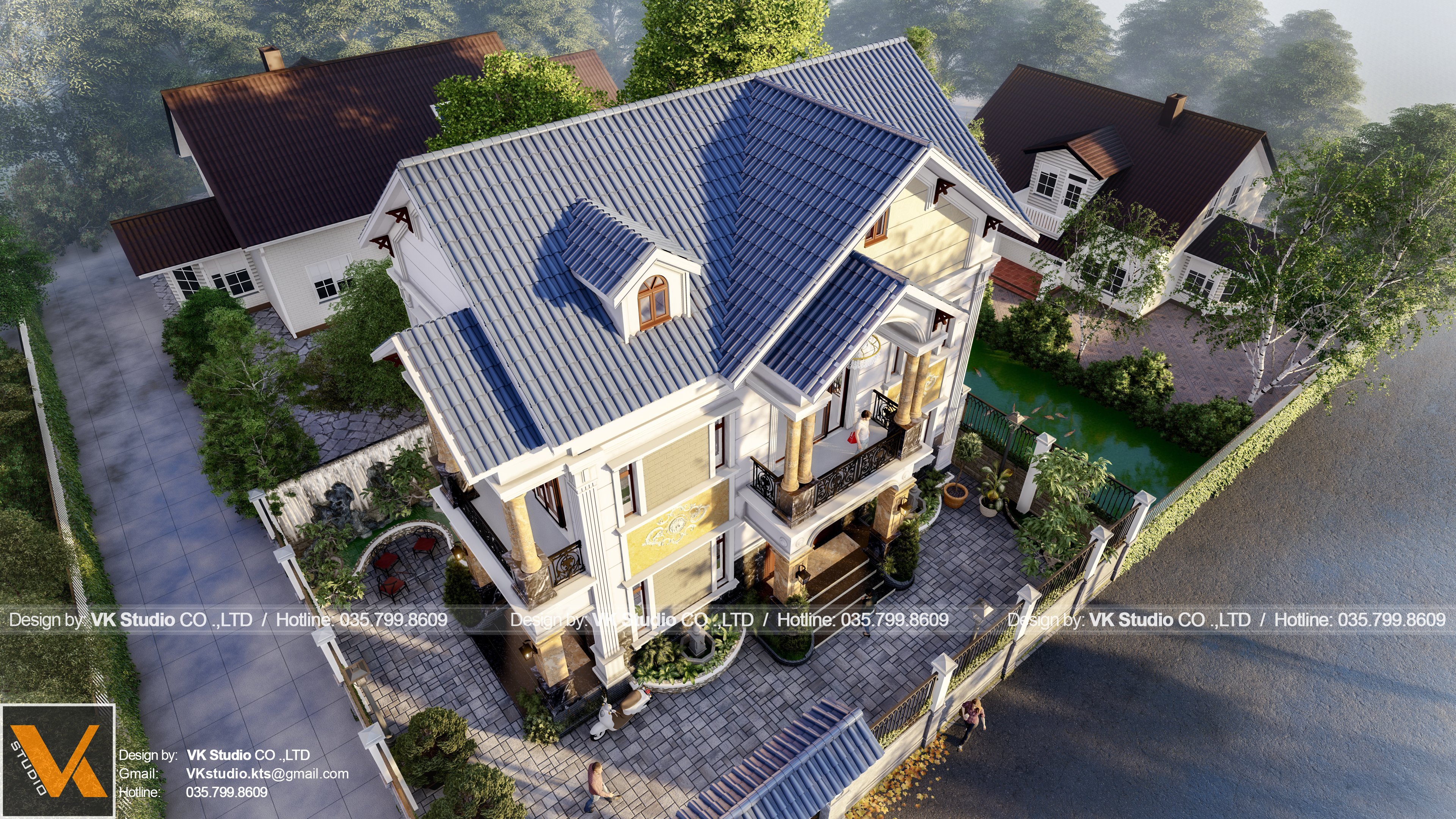 Thiết kế Biệt Thự tại Bắc Ninh DS Villa 1585324854 4
