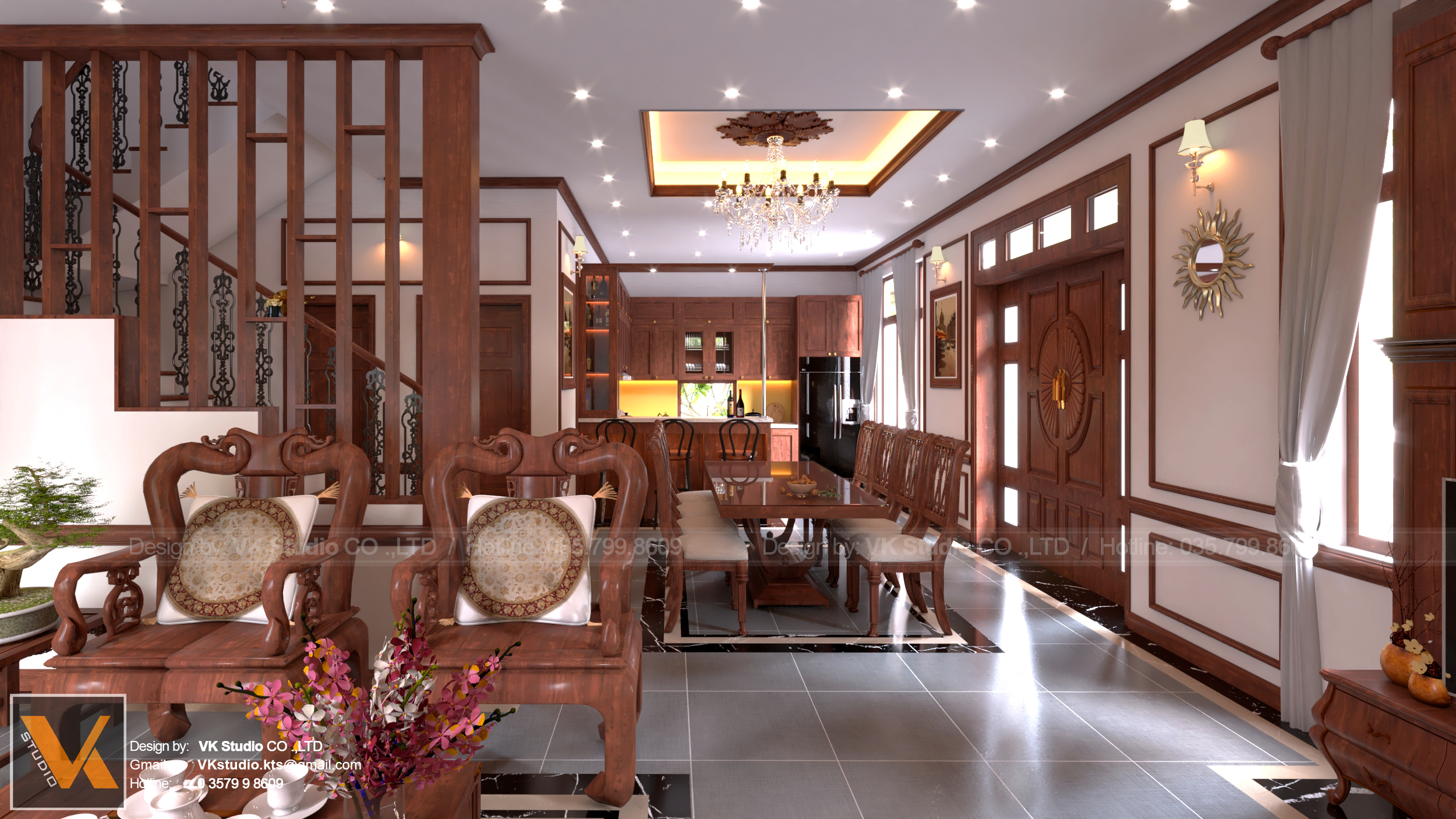 Thiết kế Biệt Thự tại Bắc Ninh DS Villa 1585324854 6