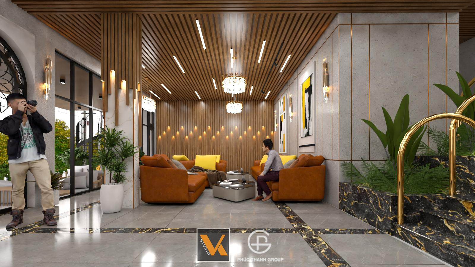 Thiết kế nội thất Khách Sạn tại Vĩnh Phúc Tam Dao Hotel & Coffee 1593609535 1