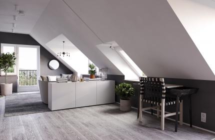 Cover Scandinavian small apartment